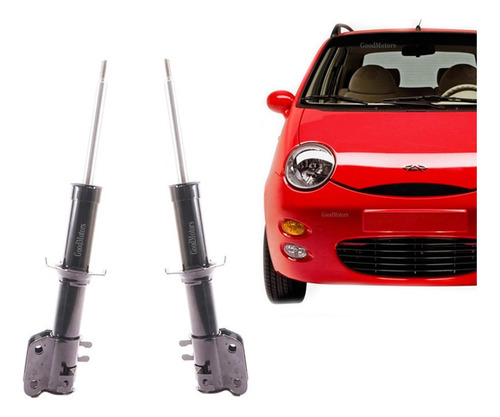 Kit Amortiguadores Delanteros Chery Iq 2008 - 2013 // El Par