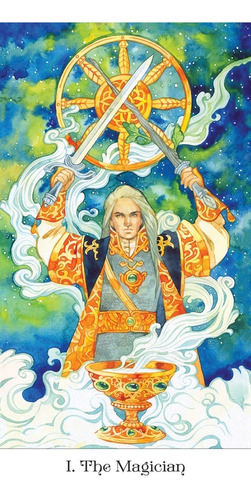 Imagen 6 de 8 de Tarot Of The Golden Wheel Este Tarot Esta En Ingles