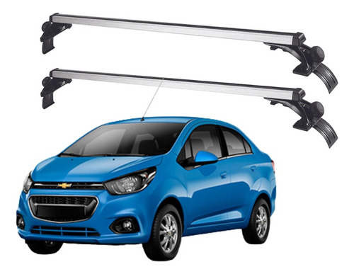 Barras Transversales Portaequipaje Chevrolet Beat Aluminio