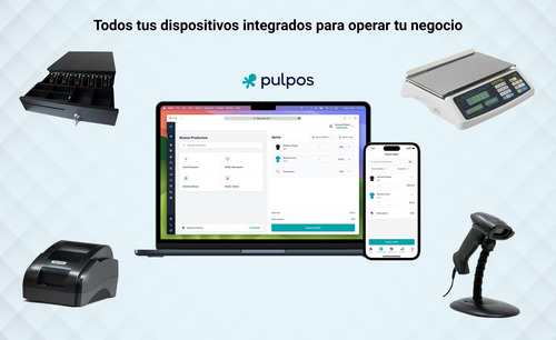 Sistema Punto De Venta Pulpos - Plan Inicial Licencia 1 Año