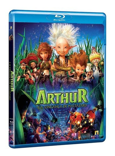 Blu-ray Arthur E A Vingança De Maltazard  Lacrado