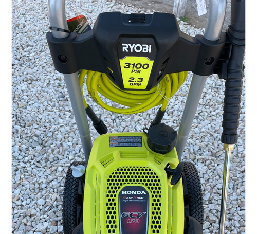 Hidrolavadora Ryobi 3100 Psi Con Motor Honda Gcv 170 A Nafa