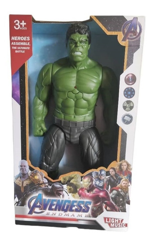 Muñeco Juguete Avengers 30cm Hulk