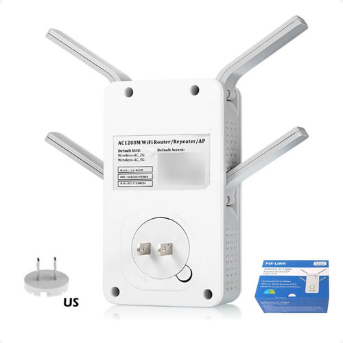 Repetidor Extensor Wifi Inalambrico Doble Banda 1200mbps