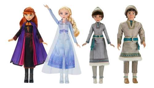 Disney Frozen 2 Set 4 Muñecos Expedición En El Bosque, 2019
