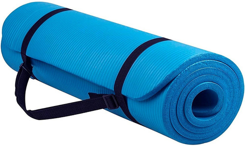 Mat Yoga 15 Mm Durable Grueso + Sujetador Ecológico + Funda