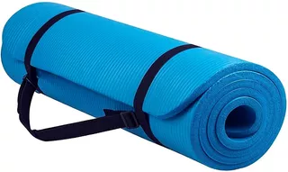 Mat Yoga 15 Mm Durable Grueso + Sujetador Ecológico + Funda