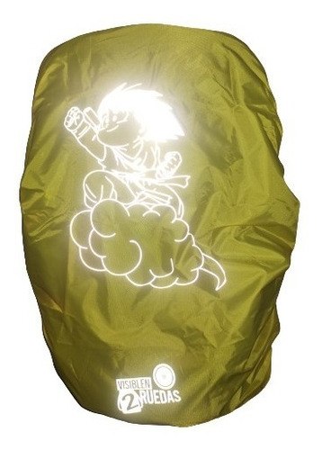 Funda Mochila Reflectante Impermeable Dragon Ball