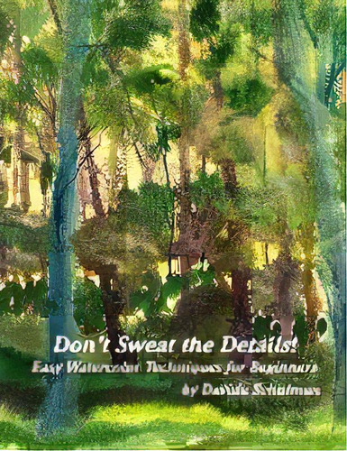 Don't Sweat The Details : Easy Water Color Techniques For Beginners, De Davida Schulman. Editorial Kayla Studios, Tapa Blanda En Inglés