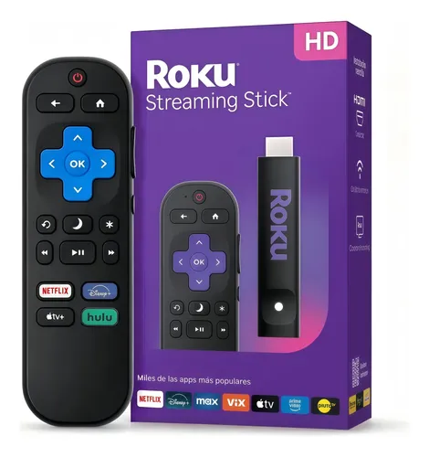J A Roku Streaming Stick 3840 Con Control De Voz (gm)* Yl