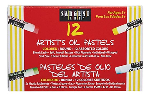 Sargent Art 22  2017 12count Pasteles Al Oleo