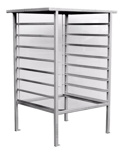 Imagen 2 de 2 de Base Mesa Horno Convector Con 8 Guias Para Bandejas De 44x32