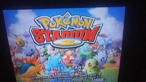 Pokémon Stadium 2 Para Nintendo 64 ( N64 ) Original (Usado)