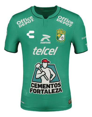 Jersey Charly Futbol León Local 23/24 Hombre Verde