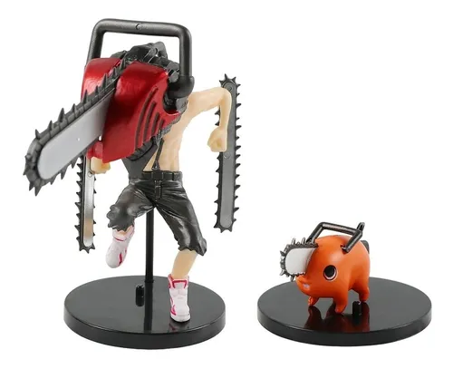 Chainsaw Man Denji Motosierra Y Pochita Set X 2 Mf1240-67  