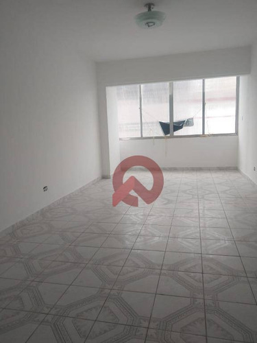 Imagem 3 de 14 de Apartamento Com 2 Dormitórios À Venda, 95 M² Por R$ 350.000 - Boqueirão - Praia Grande/sp - Ap3355
