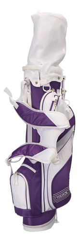 Tour X Tamaño 3 Purpura 5pc Jr Golf Set W Stand Bag