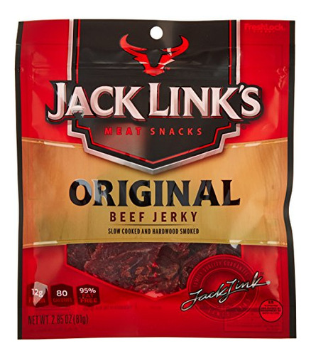 Carne Seca Jack Link's, Original, 2.85 Oz (pack De 4)
