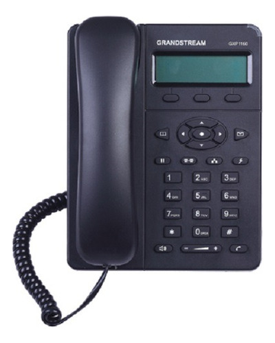 Teléfono Ip Grandstream Gxp1160 Con 1 Cuenta Sip 10/100 Ypoe