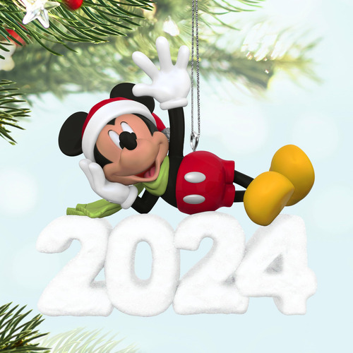 Adorno Navideño Hallmark Keepsake 2024 Disney Mickey Mous