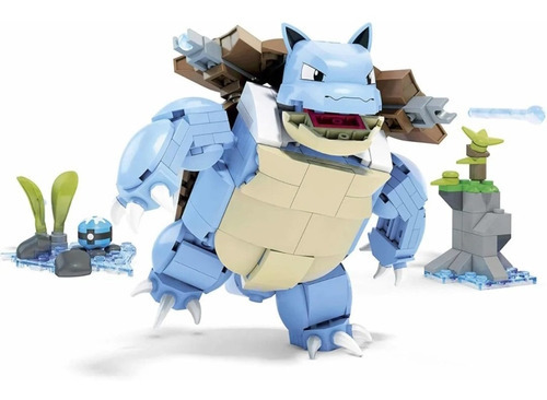 Mega Construx Pokémon Blastoise!! Cantidad De Piezas 284