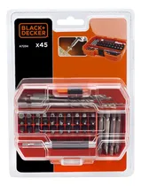 Comprar Jogo De Furar E Parafusar 45 Peças A7234-xj Black+decker