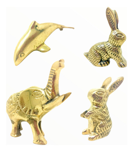 Figuras De Bronce Animales Distintos Modelos