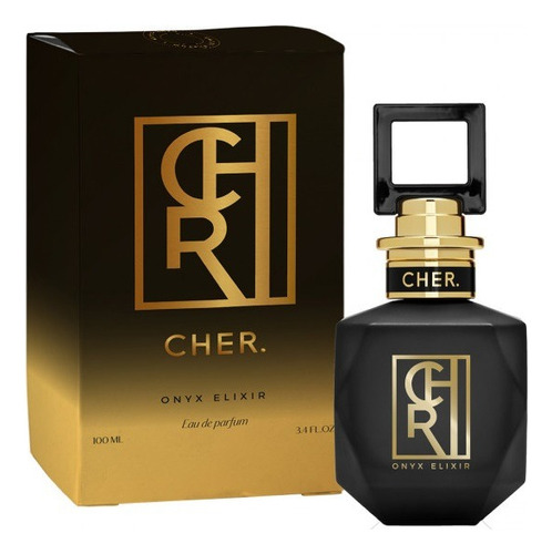 Perfume Mujer Cher Onyx Elixir Parfum 100ml Original Fact 3c