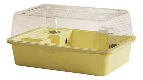 Jaula Para Hámster, Casa Para Hámster Con Botella Amarillo