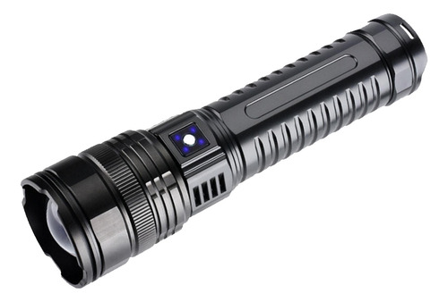 Linterna Led 20w Usb 5400mah Luz De Antorcha Al Aire Libre