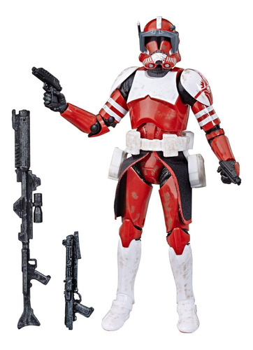 Hasbo Star Wars: The Clone Wars Clone Commander Fox The Blac