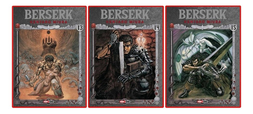 Combo Berserk 13, 14 Y 15 - Manga