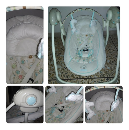 Imagen 2 de 2 de Silla Mecedora De Bebe