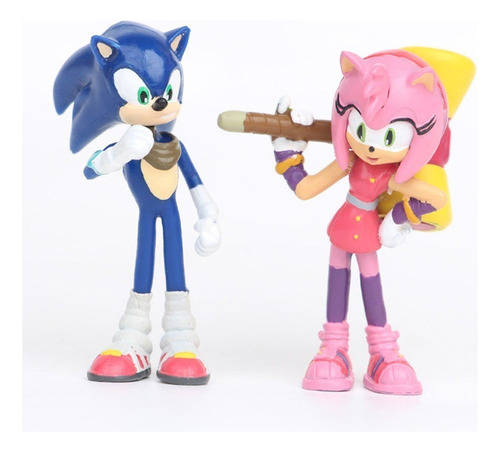 Juego De 6 Minijuegos Super Sonic Boom Tails Robotnik Knuckl