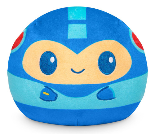 Peluche Reversible Mega Man Y Rush 10 Cm Kawaii