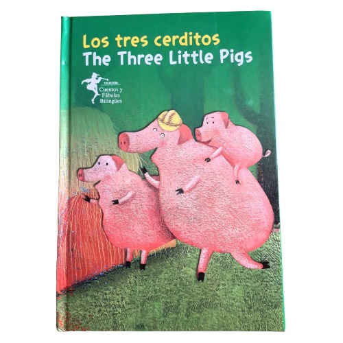   Los Tres Cerditos Inglés Y Español Tapas Duras  Ilustrado