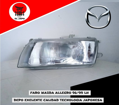 Faro Mazda Allegro 1996 1997 1998 1999 Izquierdo 