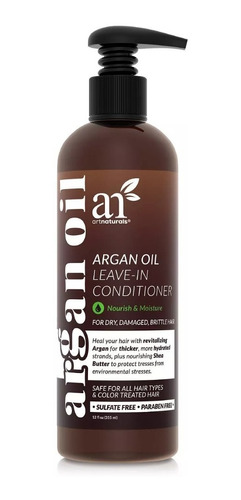 Artnaturals Acondicionador Sin Enjuague Base De Argan 355ml