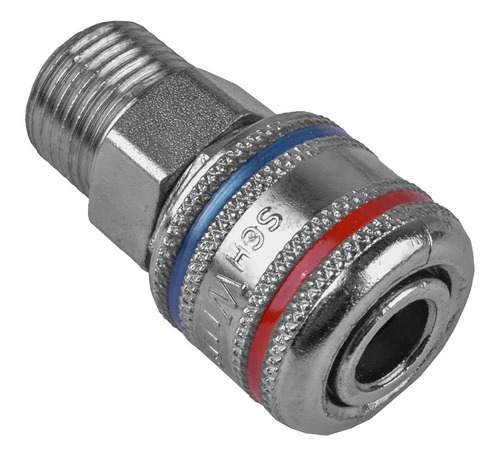 Imagem 3 de 5 de Engate Rápido Conectores Ar Rosca 767 Macho F 1/2 Schweers