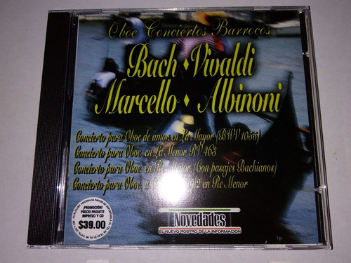 Bach Vivaldi Marcello Albinoni Cd Novedades España 2001 
