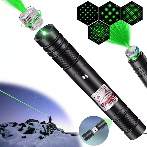 Rayo Laser Apuntador Verde 50mw Con Alcance De 20 Km