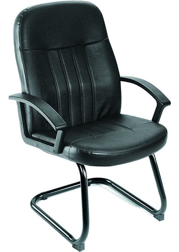 Boss Office Products Executive Leather Budged Guest Chair En