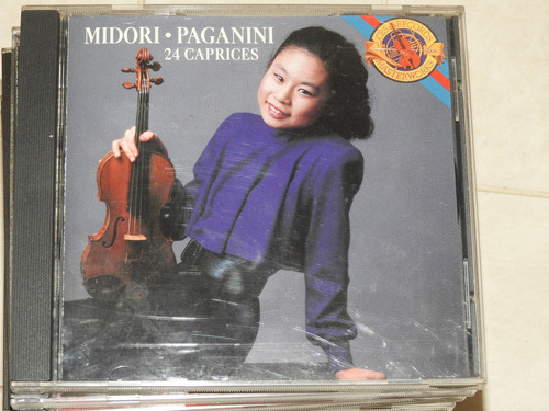 Cd 2034 - 24 Caprices. Midori- Niccolo Paganini 