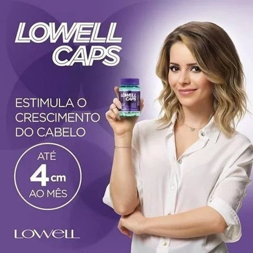 1507lw-kit Dynamic Lowell Shampoo+serum+caps (3 Produtos)
