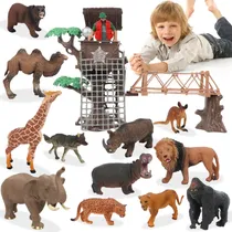 Comprar Juego De Figuras De Animales De Safari, Figuras De Animales 