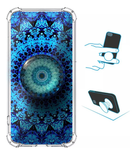 Carcasa Popsocket Mandala Para iPhone 5s