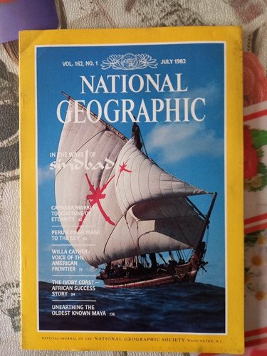 Revista Nacional Geographic Julio De 1982