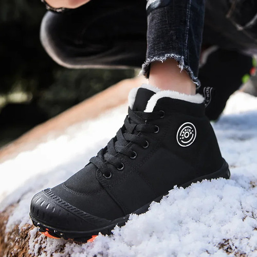 Botas De Nieve Impermeables De Invierno Para Niños Con Forro