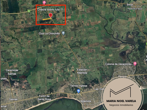 Venta De Chacra De 5,2 Hectareas Sobre Ruta 11 Con Casa De Campo