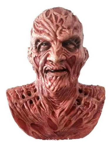 Horror: Freddy Máscara De Látex Juego De Rol De Halloween